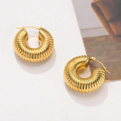 Croissant Hoop Earring