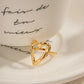 Open Heart Ring