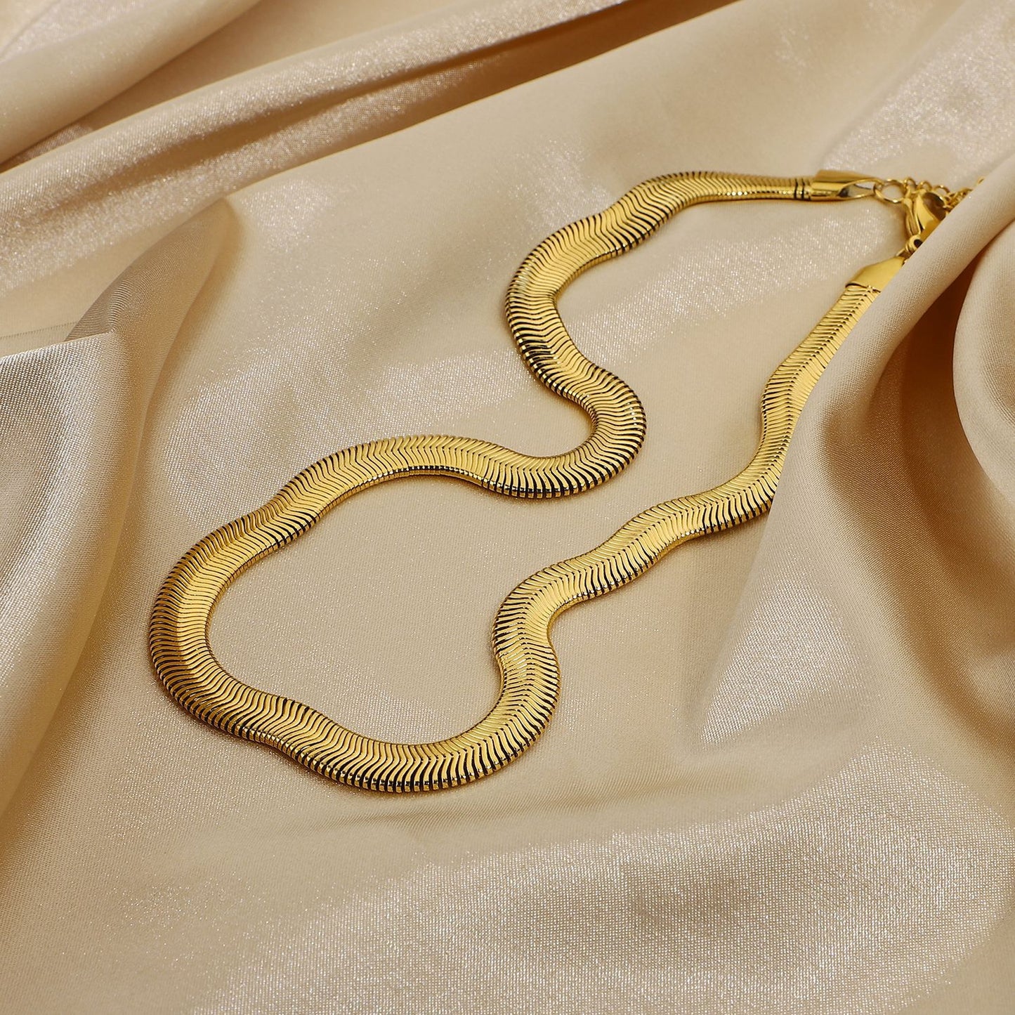 Snake Bone Necklace