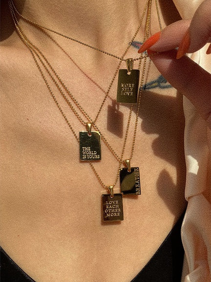 Affirmation Necklaces