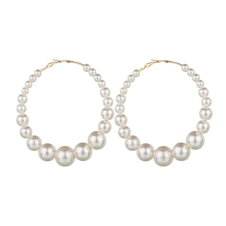 Pearl Hoops